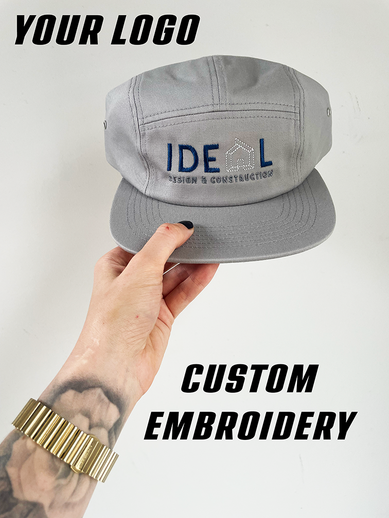 Custom Embroidery Cap AS Colour Finn Cap