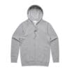 5103 OFFICIAL ZIP HOOD GREY MARLE  01103