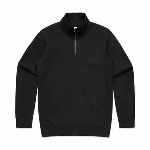 5125 HALF ZIP CREW BLACK  19811