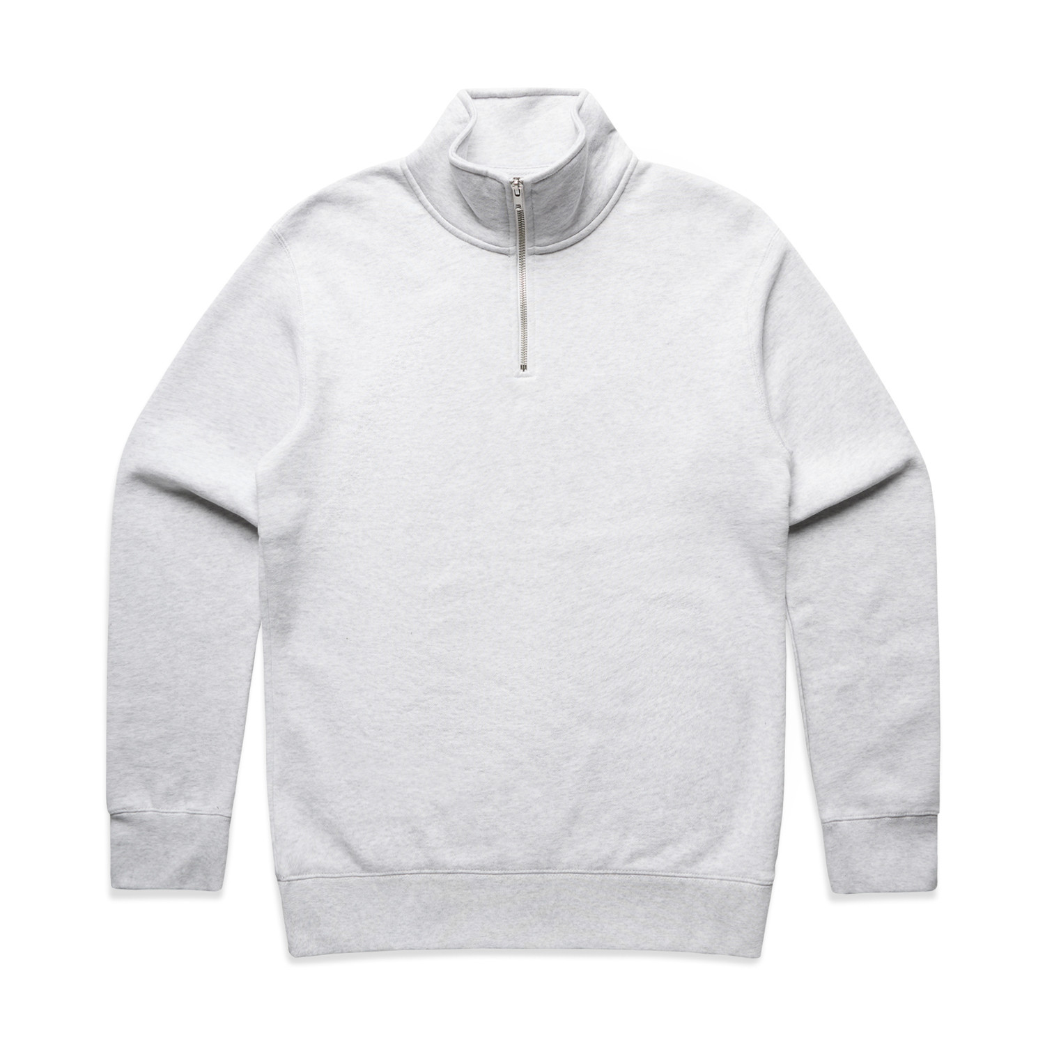 5125_HALF_ZIP_CREW_WHITE_MARLE__79653