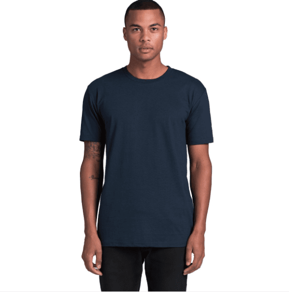 AS COLOUR STAPLE TEE CUSTOM TSHIRT FRONT