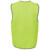 HI VIS SAFETY VEST 6HVSV LIME CUSTOM