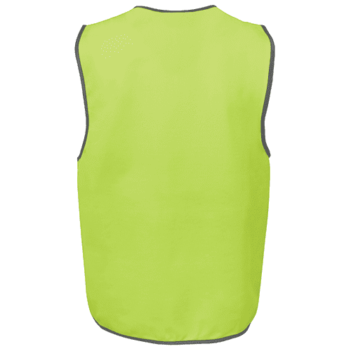 HI VIS SAFETY VEST 6HVSV LIME CUSTOM