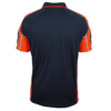 STREET PANEL POLO navy orange back