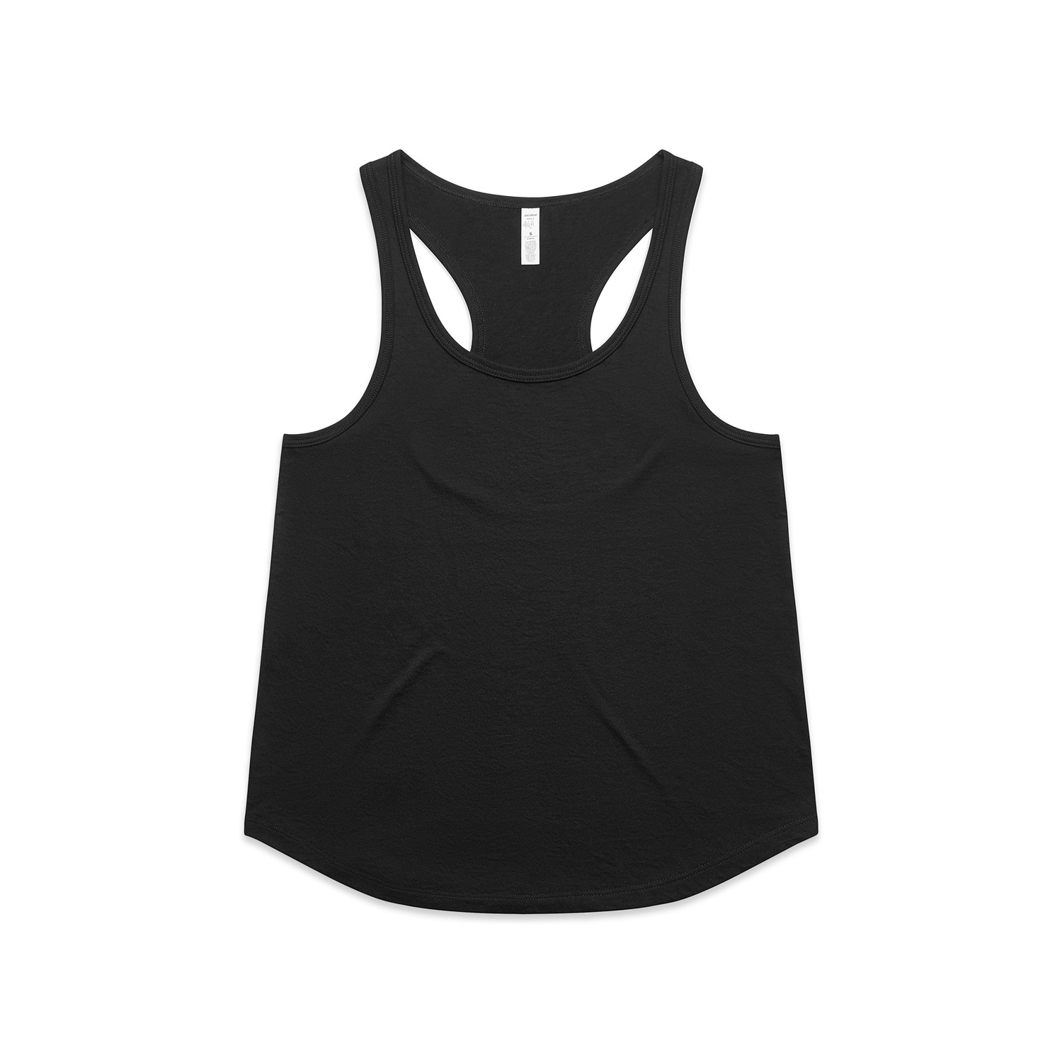 CUSTOM AS COLOUR 4611_WOS_ACTIVE_RACER_BACK_BLACK__77698