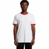 AS COLOUR CUSTOM TSHIRT RINGER TEE