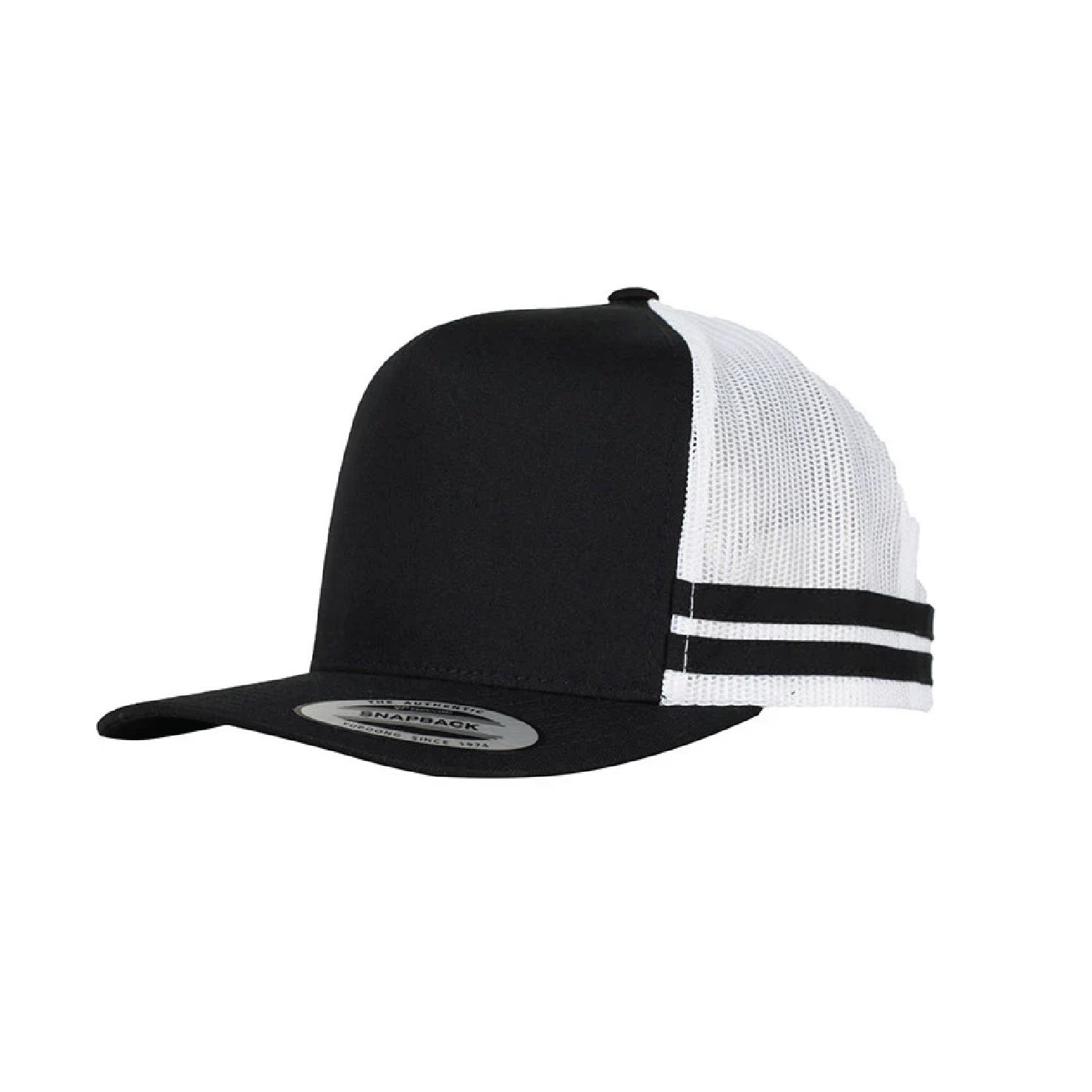 Custom Flexfit 6507 Stripe Trucker Cap-03