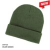 Grace Acrylic Beanie Olive Grace Acrylic Beanie Olive
