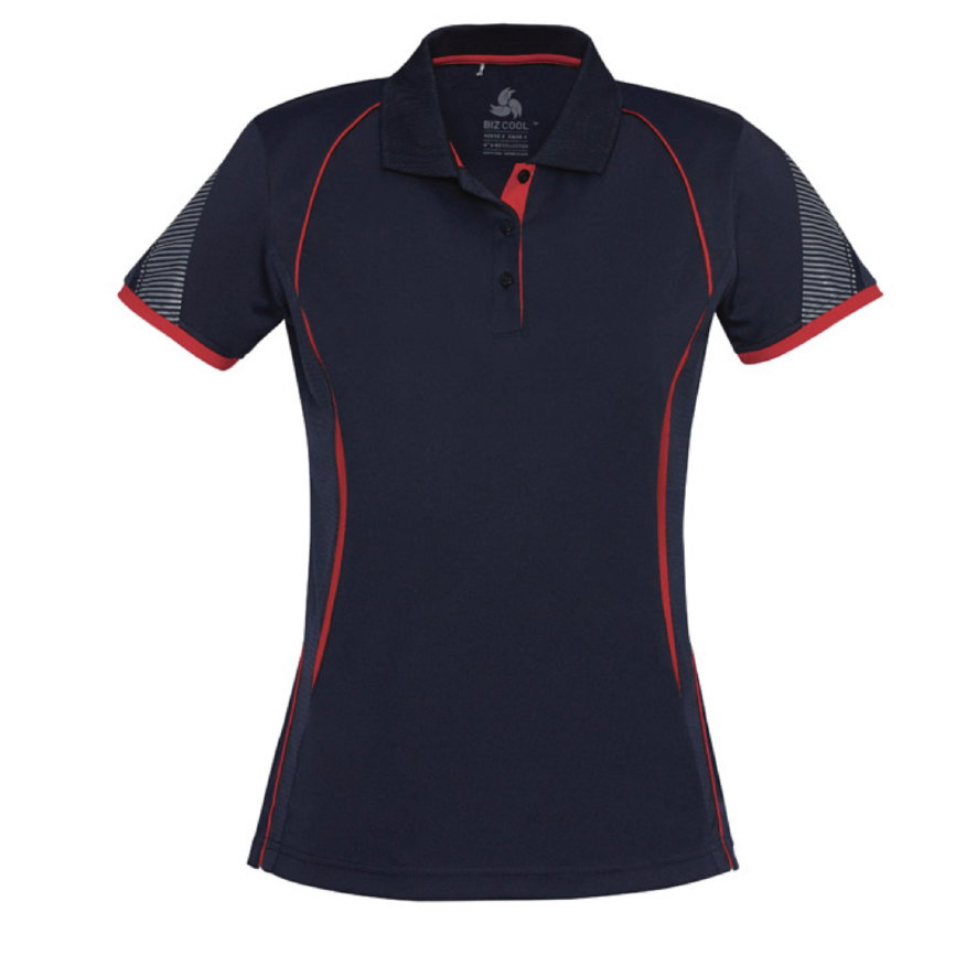 Womens Razor Short Sleeve Polo P405LS-02