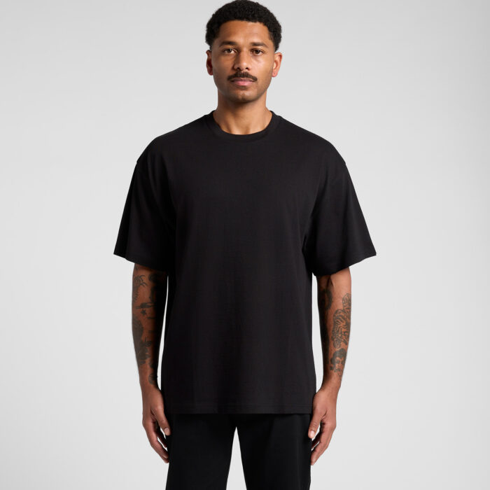 AD Processing Oversized S/S Tee【BLACK】 AS Colour - *New* AS Colour Block Oversized Tee 5052