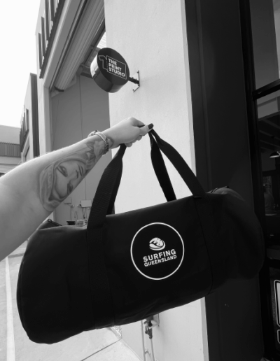 Surfing Queensland Duffel Bag