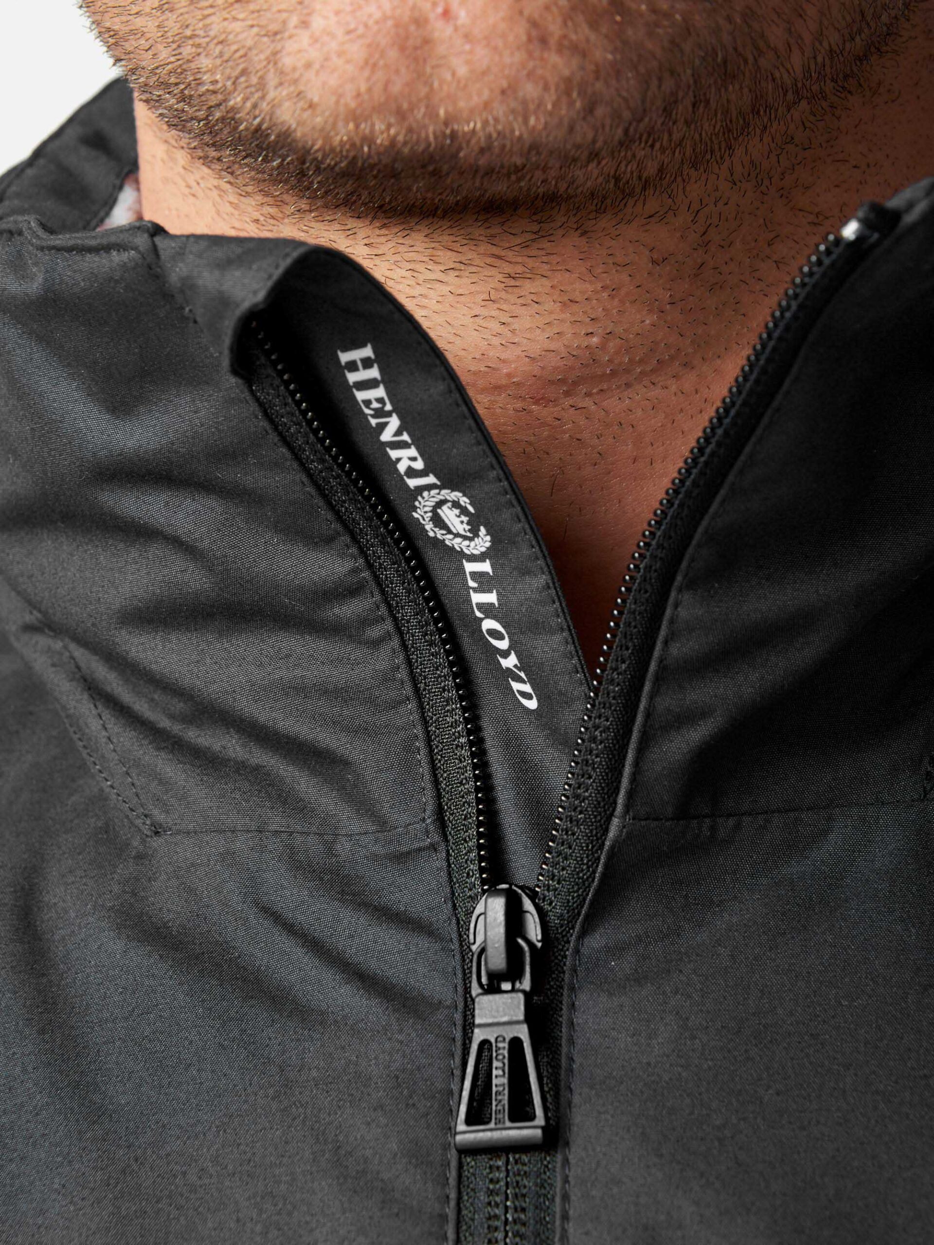 Custom Henri Lloyd Breeze Jacket Neck Henri Lloyd Jacket Close up