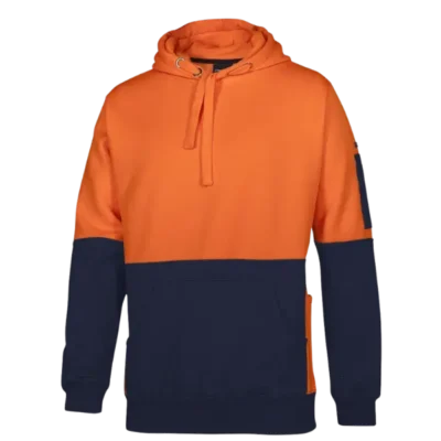 jbs-wear-hi-vis-330g-pull-over-hoodie | The Print Studio - Screen Printing & Embroidery JB's Wear Hi Vis Pull Over Hoodie for Custom Branding