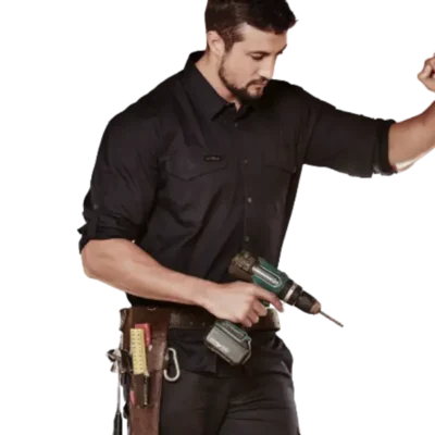 Mens Rugged Cooling Long Sleeve Shirt