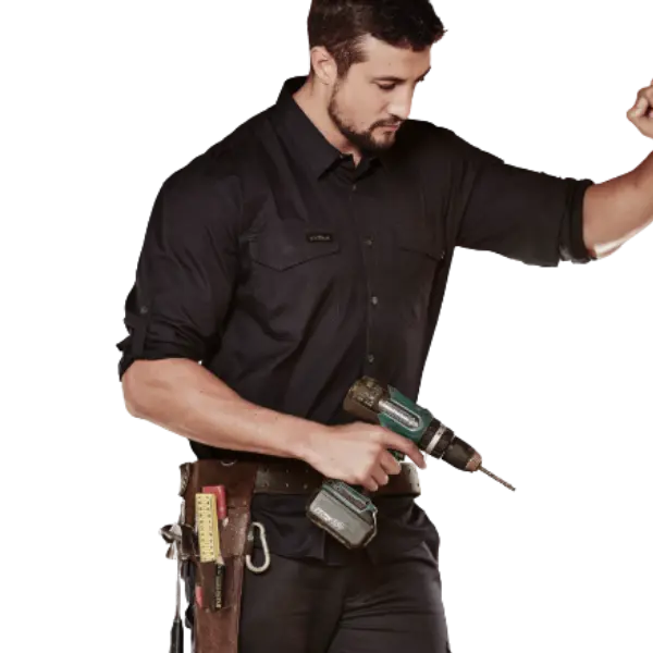 Mens Rugged Cooling Long Sleeve Shirt