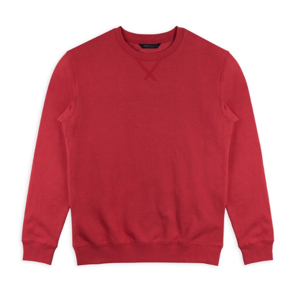 trendswear-classic-unisex-sweatshirt-red Trendswear Classic Unisex Sweatshirt in Red
