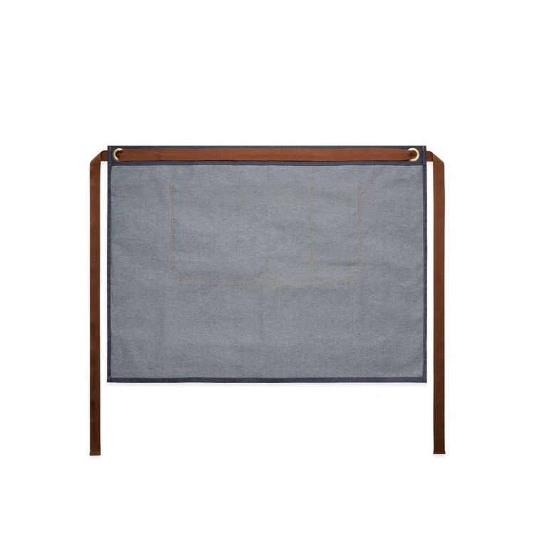 AS Colour Denim Half Apron in Indigo Back