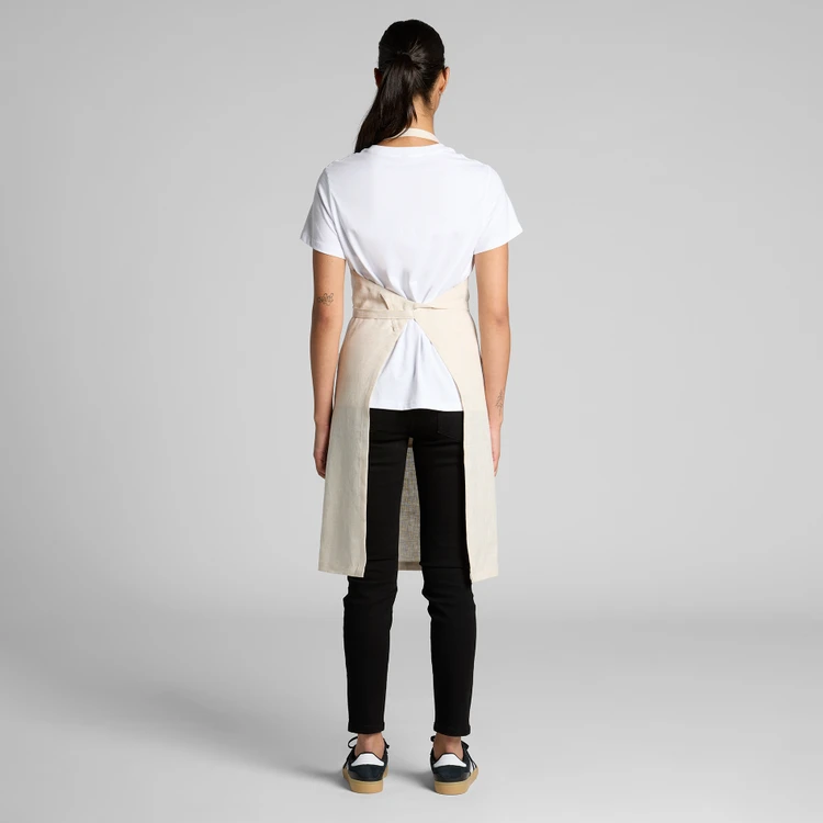 AS Colour Linen Apron from Back