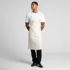 AS Colour Linen Apron from front