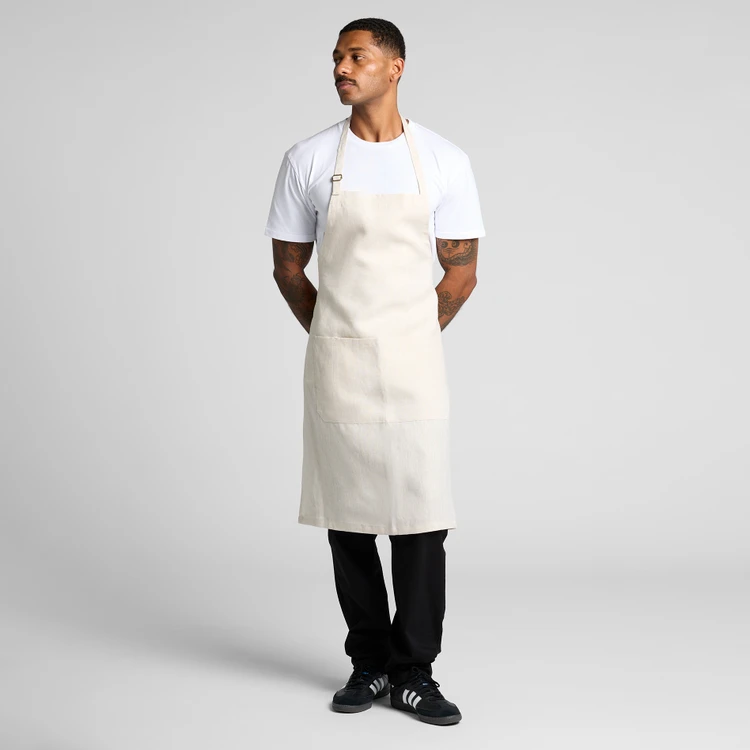 AS Colour Linen Apron from front