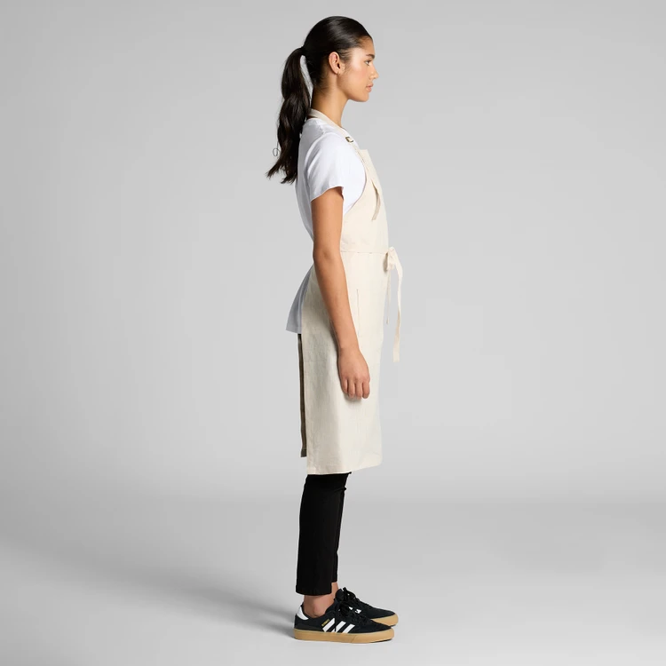 AS Colour Linen Apron from side