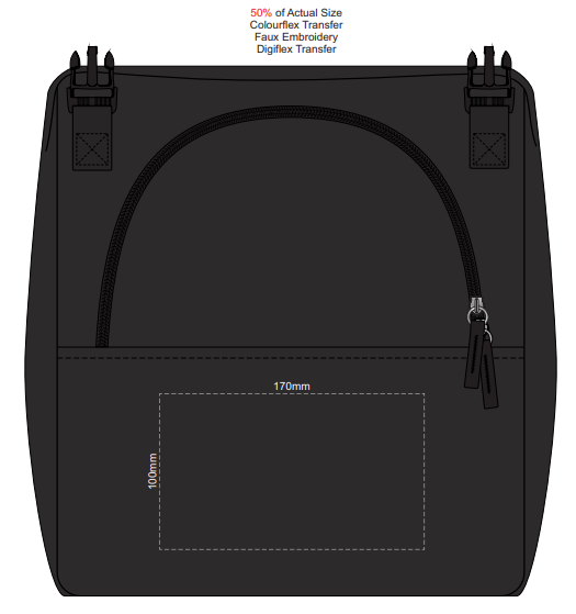 Branding Template for Cooler Seat
