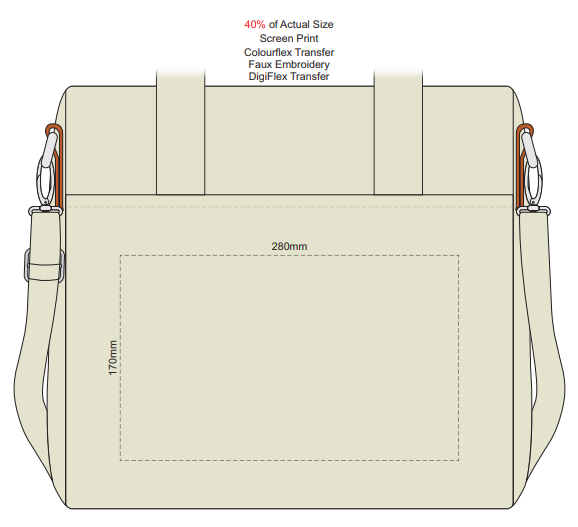 Colton Cooler Tote Branding Template