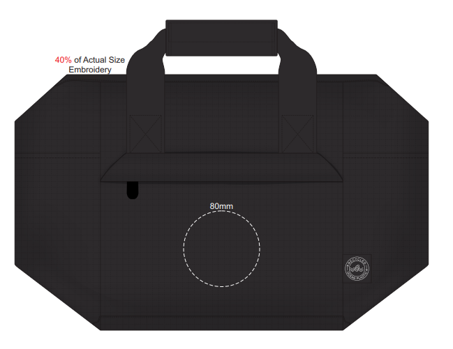 Oceana Cooler Branding Area - Circle