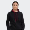 Studio Contrast Unisex Hoodie Front
