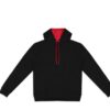 Studio Contrast Unisex Hoodie Red