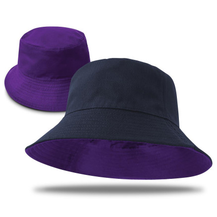 Switch Reversible Bucket Hat Navy and Purple Switch Reversible Bucket Hat Navy and Purple