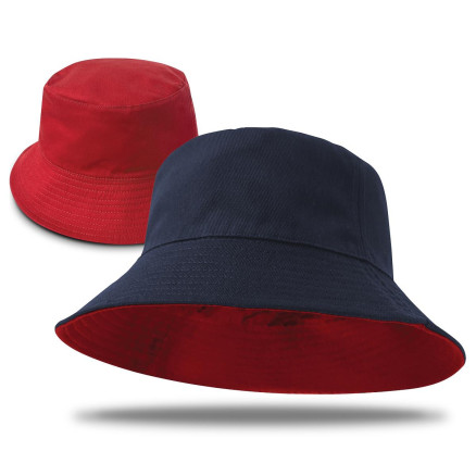 Switch Reversible Bucket Hat Navy and Red Switch Reversible Bucket Hat Navy and Red