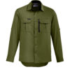 ZW460_Product_Army_01_ZOaGvP2 Syzmik Mens Outdoor Long Sleeve Shirt