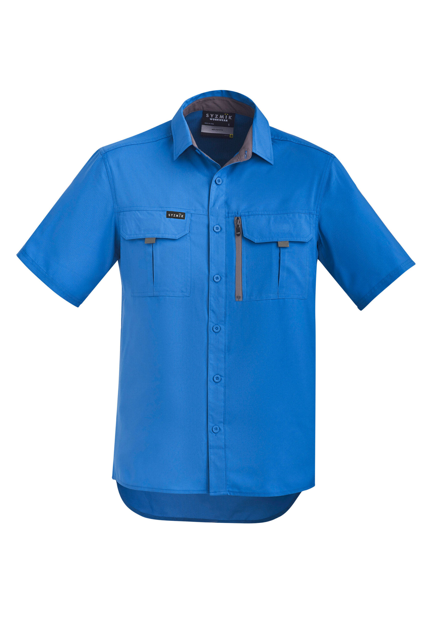 Custom Syzmik Mens Outdoor Short Sleeve Shirt