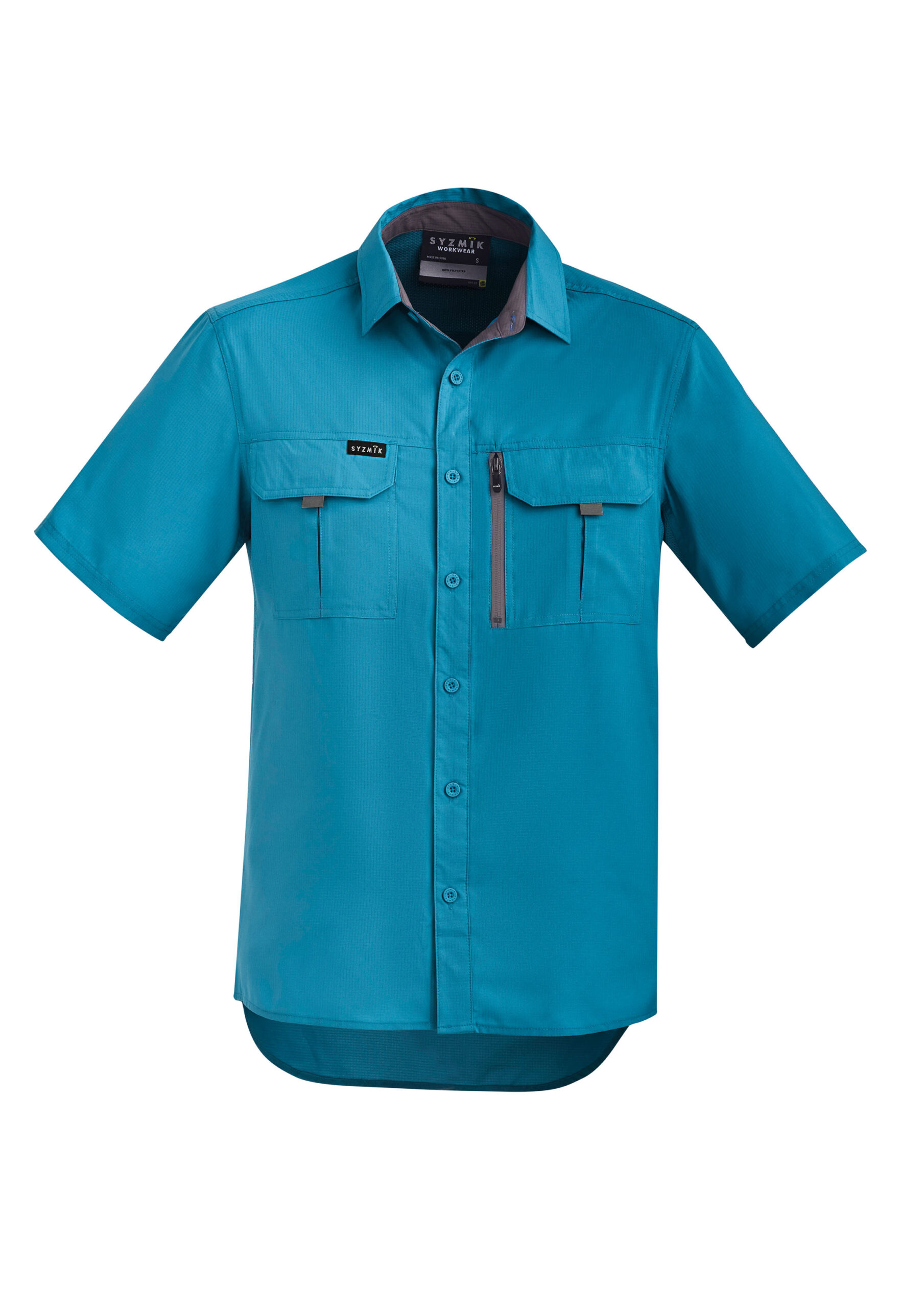 Custom Syzmik Mens Outdoor Short Sleeve Shirt