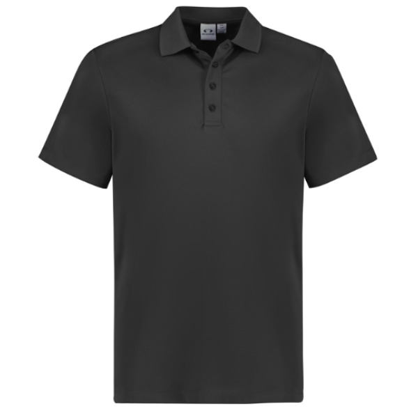 biz-collection-mens-action-short-sleeve-polo-grey Biz Collection Mens Action Short Sleeve Polo in Grey