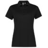 biz-collection-womens-action-short-sleeve-polo-black Biz Collection Womens Short Sleeve Polo in Black