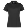 biz-collection-womens-action-short-sleeve-polo-grey Biz Collection Womens Short Sleeve Polo in Grey