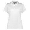 biz-collection-womens-action-short-sleeve-polo-white Biz Collection Womens Short Sleeve Polo in White