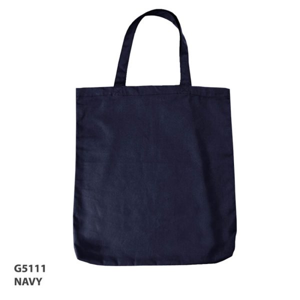 canvas-tote-in-navy Grace Canvas Custom Tote Bag in Navy