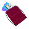 drawstring-bag-in-maroon Legend Life Backsack Drawstring Bag