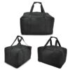 Grace Ash Carry Bag in Black All Angles
