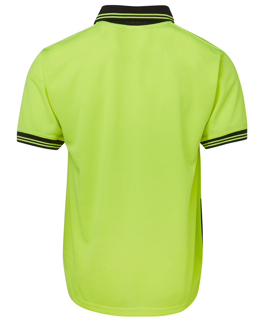 jbs-wear-hi-vis-traditional-polo-back JB's Wear Hi Vis Traditional Polo