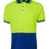 jbs-wear-hi-vis-traditional-polo-lime-royal JB's Wear Hi Vis Traditional Polo