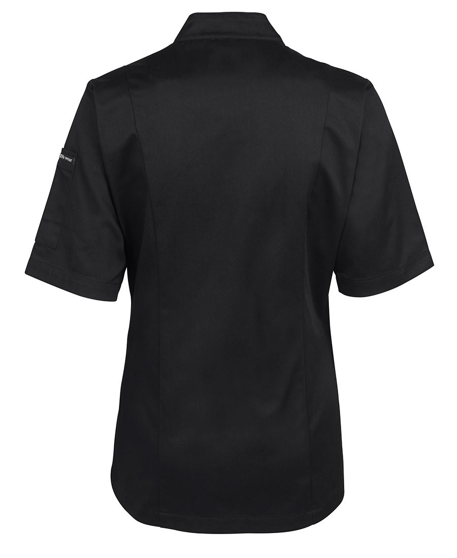 JB's Wear Ladies Short Sleeve Chef's Jacket