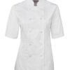 JB's Wear Ladies Short Sleeve Chef's Jacket