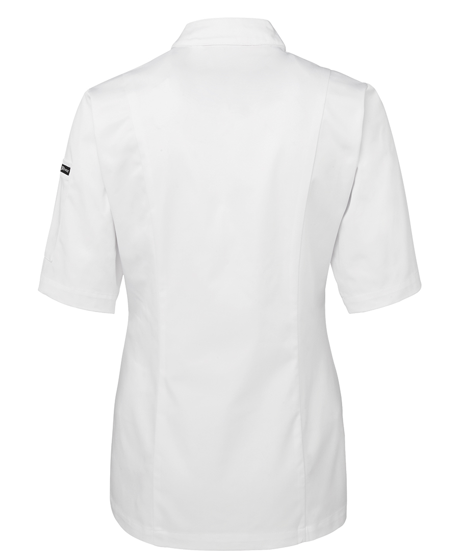 JB's Wear Ladies Short Sleeve Chef's Jacket