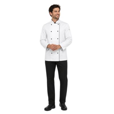 JB's Wear Mens Long Sleeve Chef's Jacket