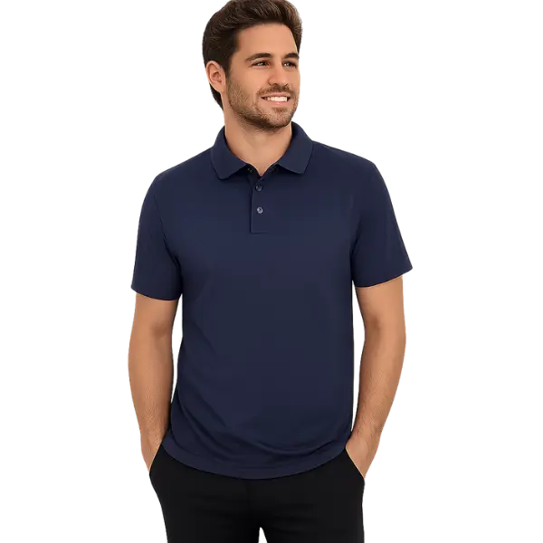 jbs-wear-podium-stretch-polo JB's Wear Podium Stretch Polo on Model