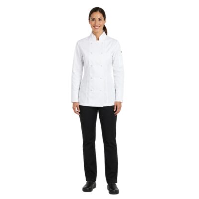 JB's Wear Ladies Long Sleeve Chef's Jacket